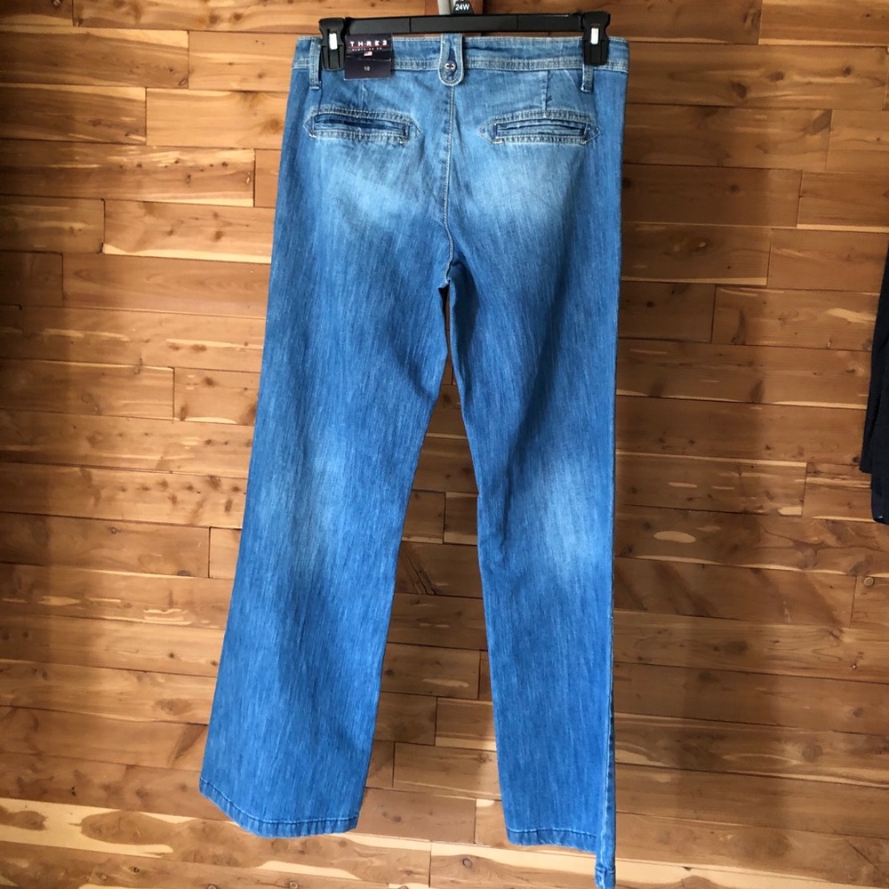 THRE3 FLARE JEANS SIZE 10 WOMEN’S - Picture 5 of 11